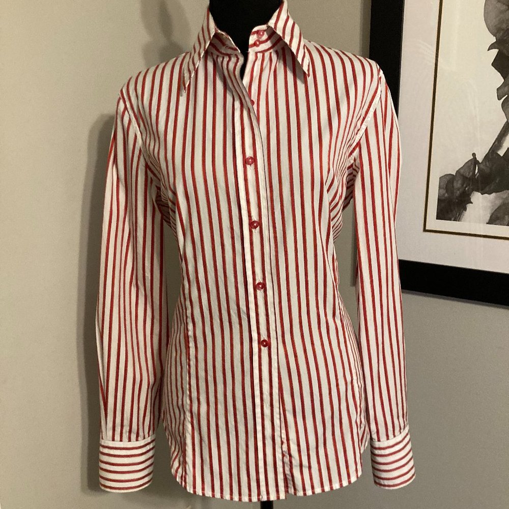 ETRO Milano Multi-Color Women's button down shirt Sz 48 (US 12)